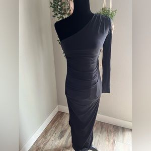 NWT Zara black long dress